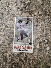 Mark Carrier 1992 Game Day #446 Chicago Bears