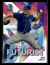 2021 Bowman #FUT-AL Asa Lacy Chrome Futurist