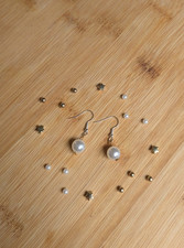 Beautiful, Vintage Gold and Silver Tone Earrings Set, Mixed Styles & Handcrafted