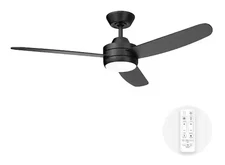 Orein Joy 54 in. Integrated LED Matte Black Ceiling Fan