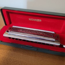 Hohner Super Chromonica 270/48 Harmonica Professional "C" w/ Case