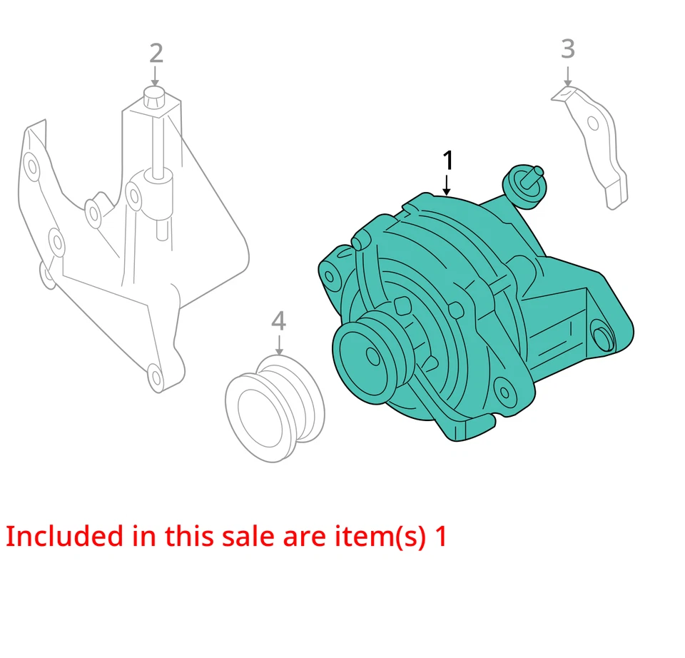 Alternador compatível com 05 SAAB 9-2X 807009 - Imagem 2 de 4