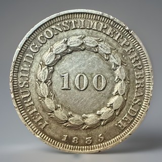 Brasile 100 riso 1835 RARO