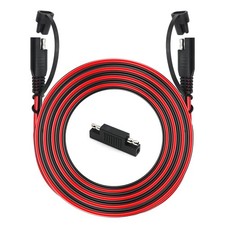 SAE to SAE Extension Cable Quick Disconnect 2Pin Connector Heavy Duty SAE Bat...