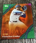 2026 Topps Series 2 Francisco Lindor Green Foil (RAW)