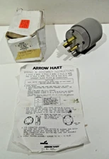 Arrow Hart 4524N Auto Grip Plug 10-50P