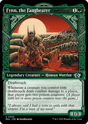 Fynn, the Fangbearer [MUL - 26] March of the Machine: Multiverse Legends