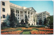 The Greenbrier North Facade Postcard White Sulphur Springs WV