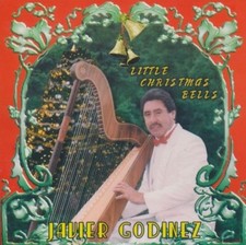 Javier Godinez: Little Christmas Bells MUSIC AUDIO CD latin harp holiday classic