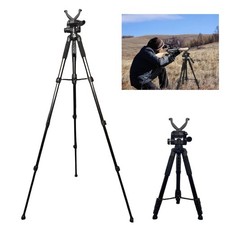 Adjustable Shooting Sticks for Hunting, Lightweight Aluminum 360 Shooting Rest