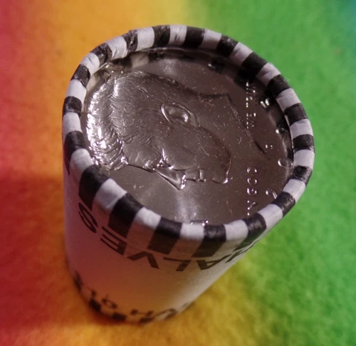 Roll of 20-2025 D Uncirculated Kennedy half dollars $10 FV