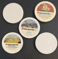 Lot of 5 Empty View Master Reel Pak Plastic Containers - Containers Only