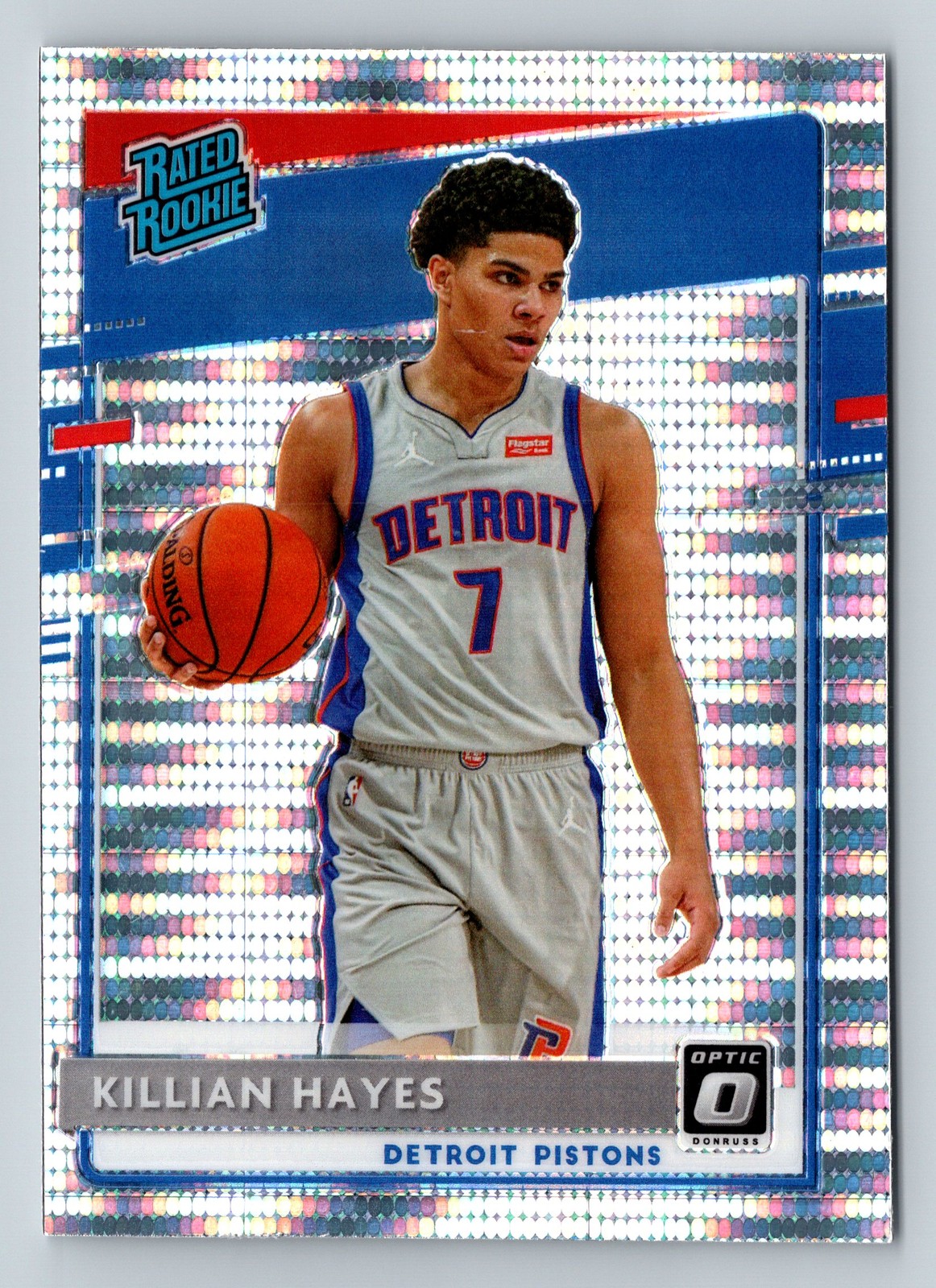 2020-21 Donruss Optic #157 Killian Hayes Silver Pulsar