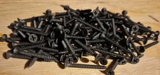120x Drywall Plasterboard Screws Bugle Head Black Phosphate 40mm