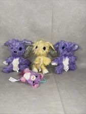 4 Scruff A Luvs 2 Purple Kittys 1 Yellow Bunny 1 Pig Mermaid Keychain 2017