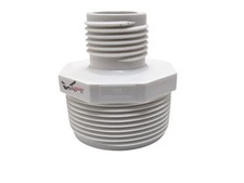 Van Enterprises PVC Garden Hose Adapter Male 1.5" NPT x 3/4"
