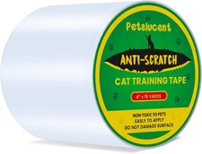 Cat Scratch Furniture Protector Tape, Double Sided Clear Sticky Paws Guards for