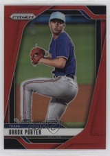 2025 Panini Prizm Red Prizm 241/299 Brock Porter #88 1y9