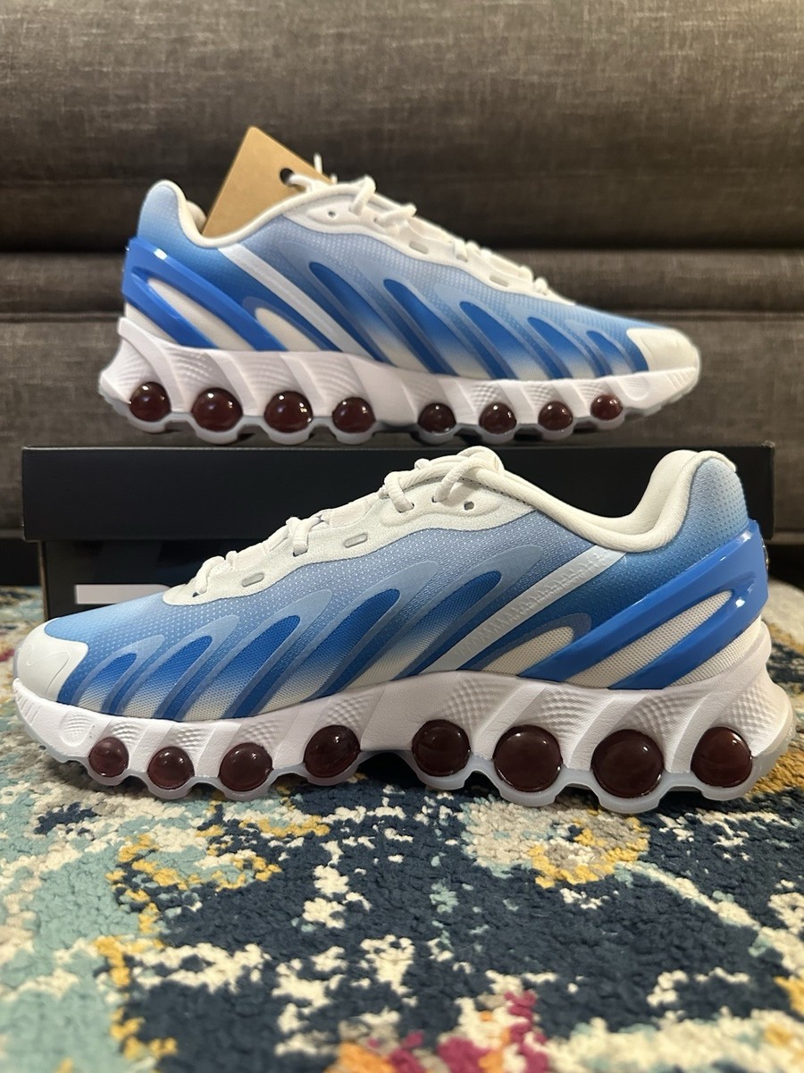 Size 8.5 - Nike Air Max Dn8 “White Red Light Photon Blue” | eBay