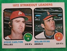 1973 Topps - League Leaders Nolan Ryan, Steve Carlton #67