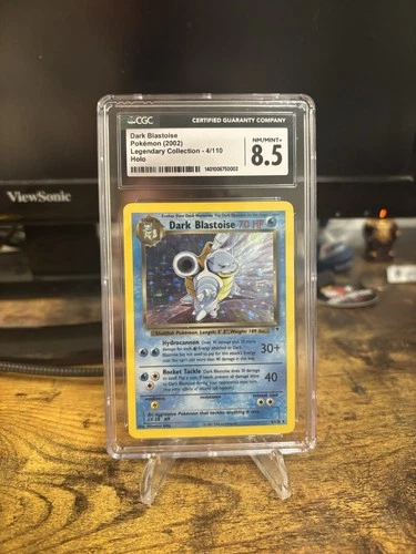 CGC 8.5 Dark Blastoise 2002 Legendary Collection 4/110 Holo Pokemon Card