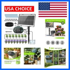 Solar Drip Irrigation System Kit, Auto Wateri...