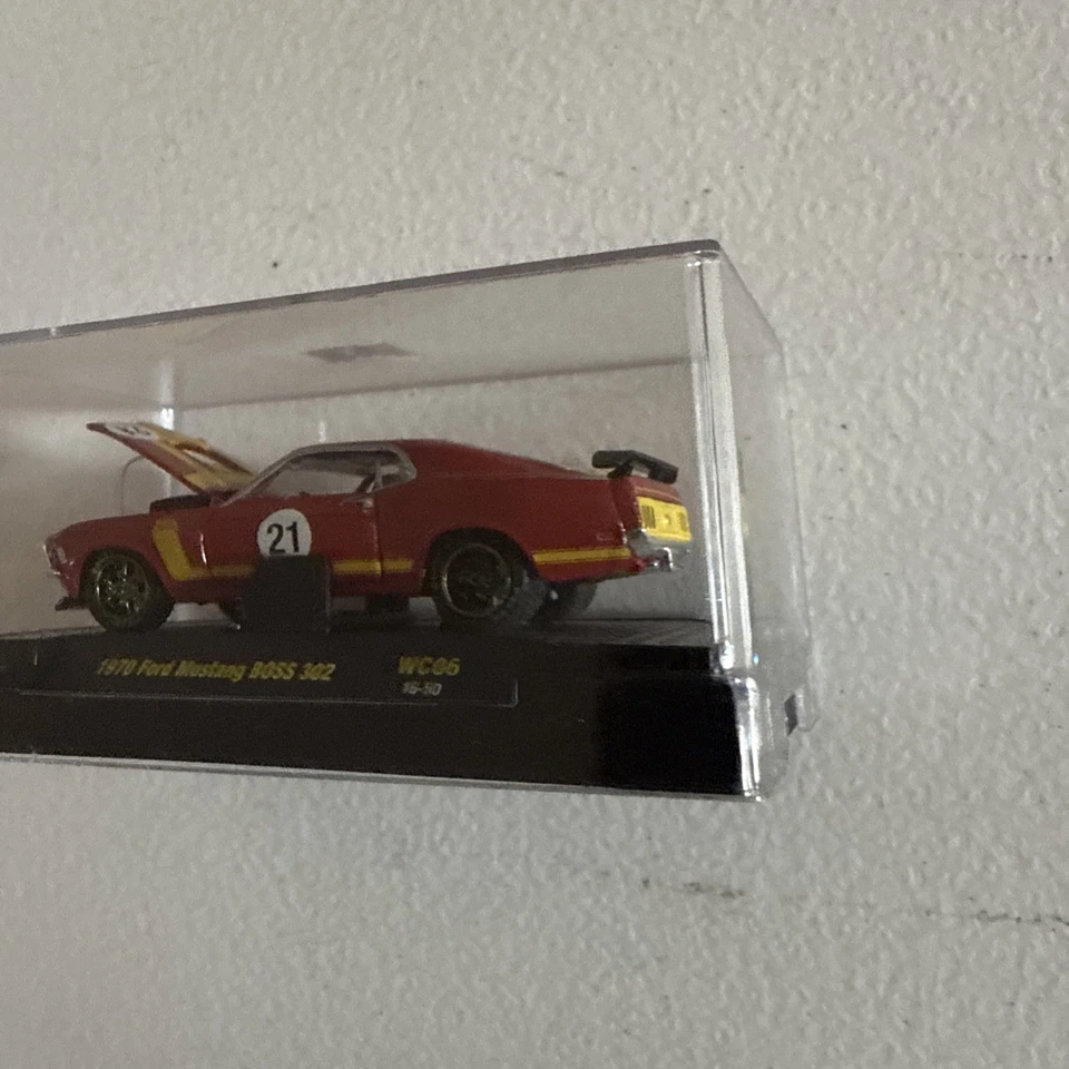 M2 Machines 1970 Ford Mustang Boss 302 Wild-Cards Collectible Car WC06 16-50 - Image 3 of 4