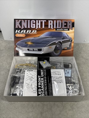 Aoshima 1/24 Knight Rider KARR Model Kit LED Scanner 004654 New