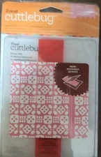 CUTTLEBUG FLOWER FOLK ART A2 EMBOSSING FOLDER - #2001793 NEW IN PACKAGE