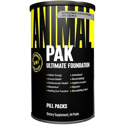 Universal Nutrition Animal Pak Dietary Supplement 44 Packs