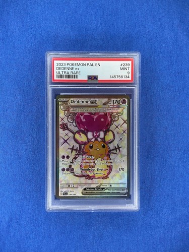 Dedenne ex graded PSA 9 for sale on eBay