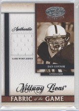 2008 Leaf Certified Materials Fabric of the Game Collegiate /100 Dan Connor 0f6