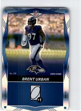 2025 Uno Elite NFL  Core  Foil  Brent Urban     #178  Blue