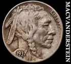 1937-S Buffalo Nickel- Scarce  Extra Fine  No Reserve  #i4278
