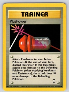 PlusPower 113/130 Base Set 2 Uncommon Trainer