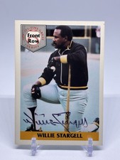 1992 FRONT ROW WILLIE STARGELL AUTOGRAPH WILLIE STARGELL AUTO PITTSBURGH PIRATES