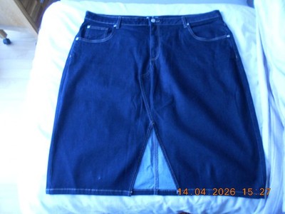 Jeans Rock Gr.50 vom ''Heine Versand'' sexy Schlitz