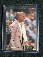 1992 Stadium Club Basketball Members Choice Charles Barkley #197 Suns🔥👀🔥