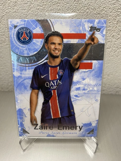 2024-25 Topps Exhibition Paris Saint-Germain - Warren Zaire-Emery #18