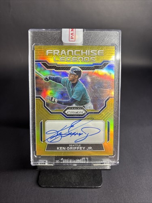 #ad KEN GRIFFEY JR. PANINI PRIZM GOLD AUTO 10 ****CHASER PACK**** MULTI SPORT READ $6.99