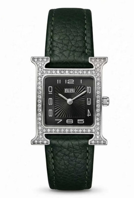 Bibi Luxury Watch Women s Green Dial H Model B0270 Leather Band NEW IN BOX