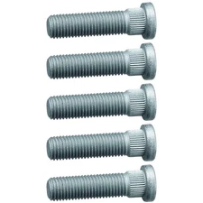H&R 1254544 5 x Knurl Knurled Bolt Wheel Studs 12 x 1.5 x 45 mm Set for Spacers
