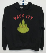 Grinch Hoodie Youth Extra Large Black