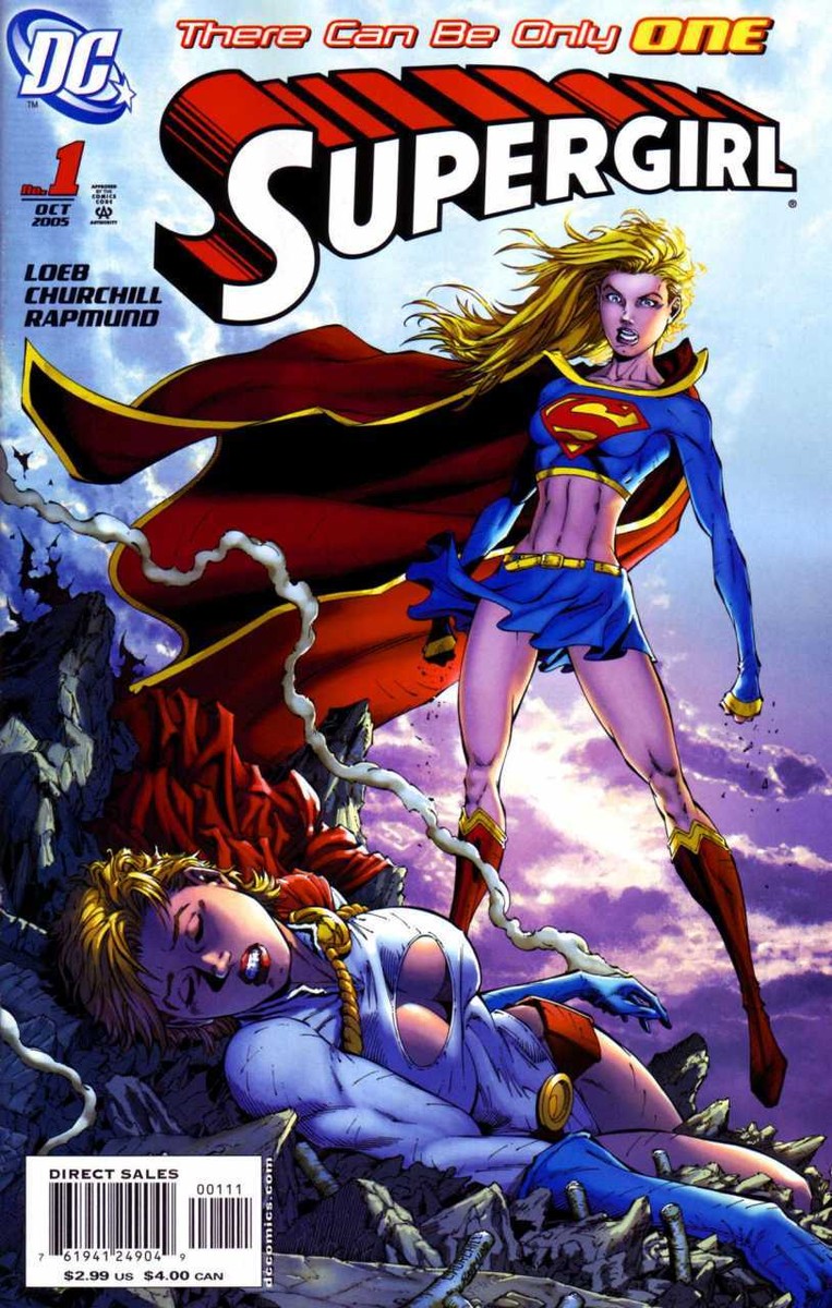 DC COMICS SUPERGIRL #1 1ST PRINTING IAN CHURCHILL VARIANT EDITION