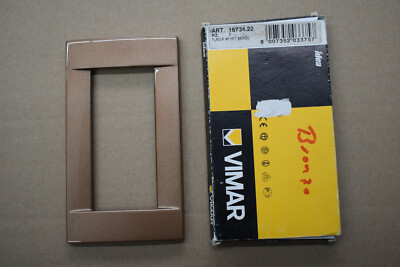 Vimar idea 16734.22  Abdeckrahmen Placca 4 M Metall bronzo