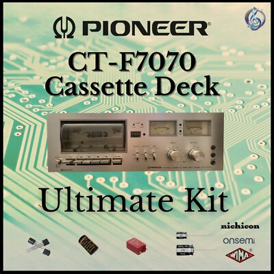 Pioneer CT-F7070 Cassette Deck Ultimate Upgrade Kit Genuine Parts