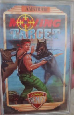 Moving Target (Players 1989) Amstrad CPC (Tape, Box, Manual) works 8-bit classic