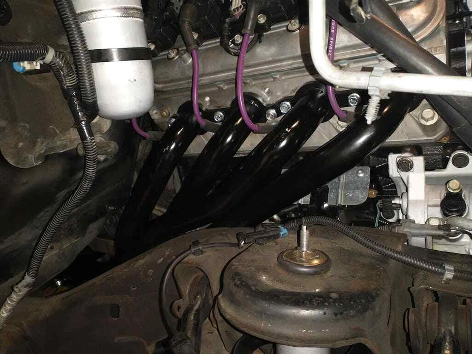 Long Tube Header & Y-Pipe for GM800 99-06 LS Vortec 4.8 5.3 6.0 Resistant Coated - Image 3 of 4