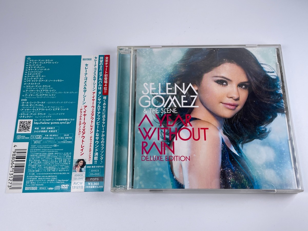 Selena Gomez A Year Without Rain Deluxe Edition Japan Import
