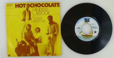 7'' Single Vinyl - Hot Chocolate   Mindless Boogie / Don't Turn It Off - S6969